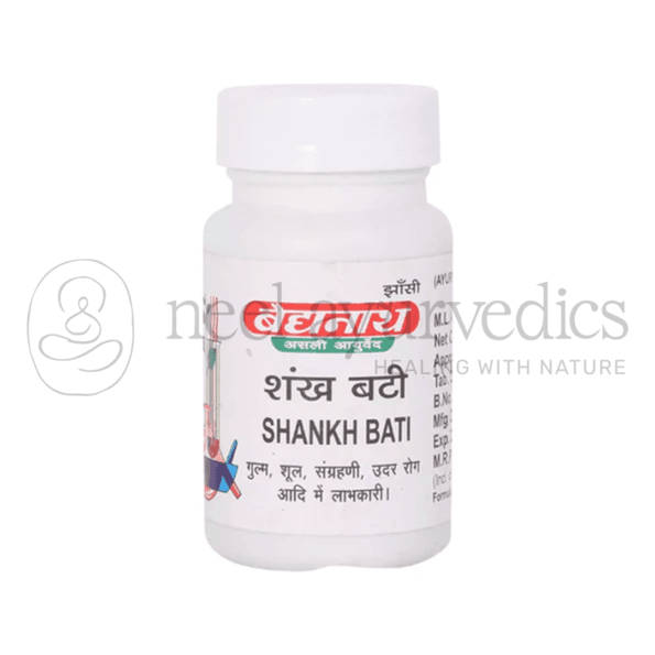 Baidyanath Shankh Bati – 80 Tablets