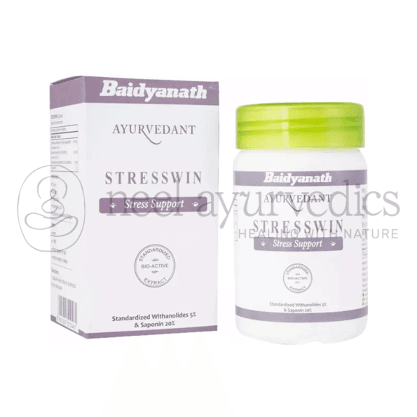 Baidyanath Stresswin – 60 Capsules