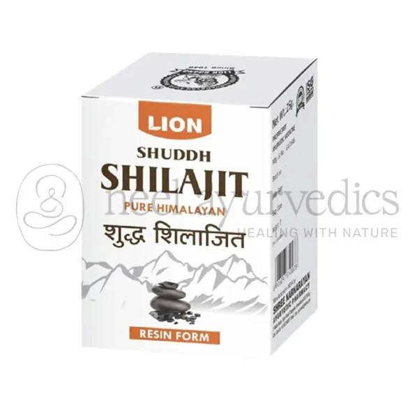 Lion Shuddha Shilajit Resin Form – 15 Gm
