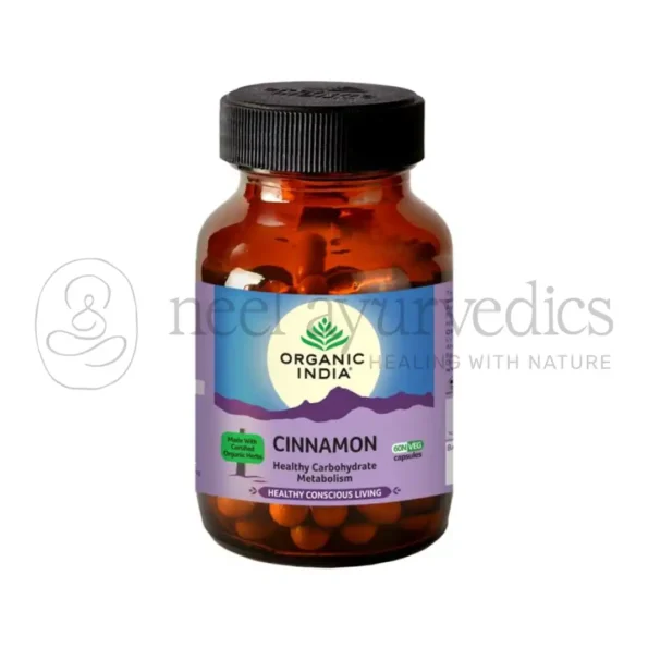 Organic India Cinnamon – 60 Cap