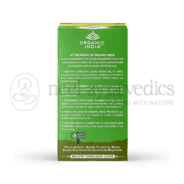 Organic India Tulsi Cinnamon Giloy – 25 Tea Bags1