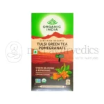 Organic India Tulsi Green Tea Pomegranate – 25 Tea Bags