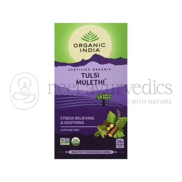 Organic India Tulsi Mulethi – 25 Tea Bag