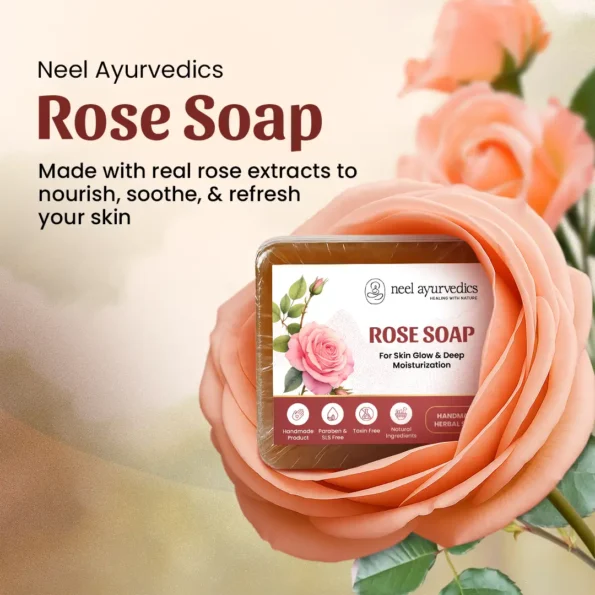 Neel Ayurvedics Rose Savon