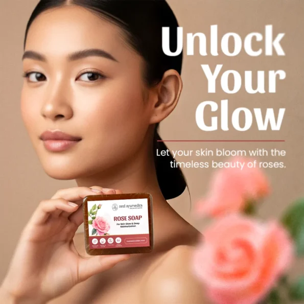 Neel Ayurvedics Rose Savon