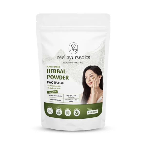Neel Ayurvedics Masque facial à base de poudre à base de plantes